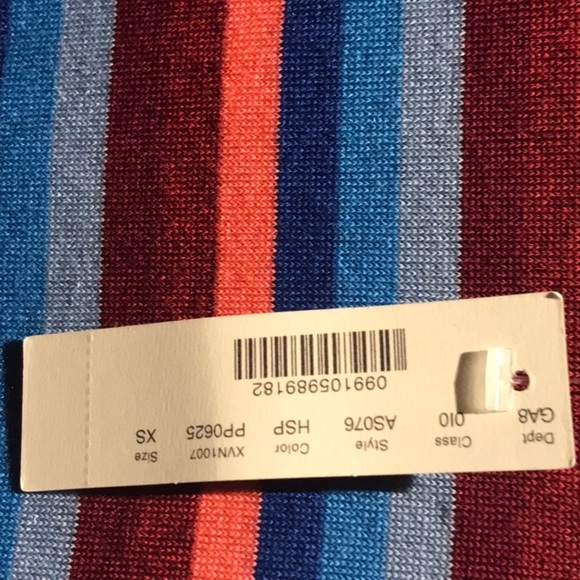 NWT-J.Crew Super Cozy Puff Sleeve Stripe Shirt XS - Picture 13 of 13